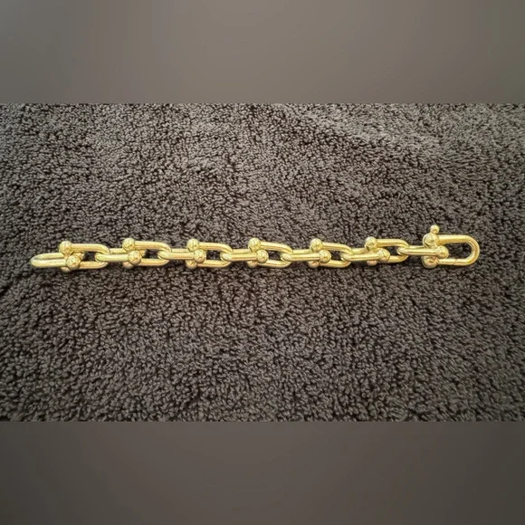 Tiffany & Co. Large Hardware Link Bracelet - Picture 2 of 15